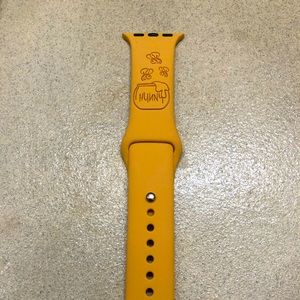 Winnie the Pooh engraved Apple Watch band
